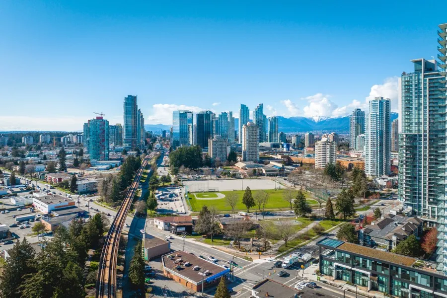 Burnaby condo building exterior